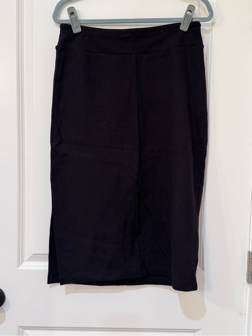 Nine West Black Pencil Skirt with Side Slit